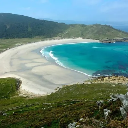Casa De Piedra Acogedora A 2 Minutos De La Playa * Laxe